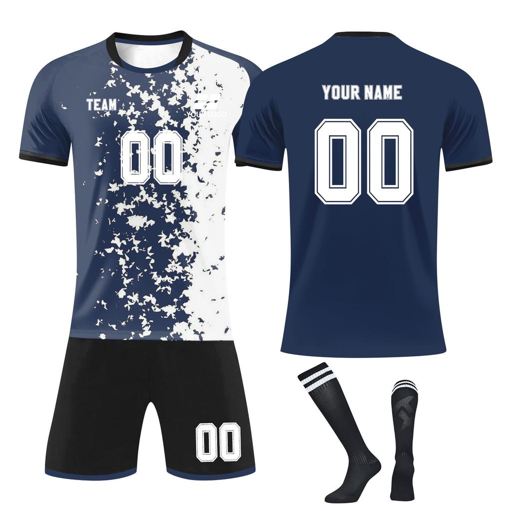 Ensemble Maillots Personnalisés Hommes Filles Avec Numéro Maillots de Football Personnalisés Pour Garçons Survêtement d'Entraînement