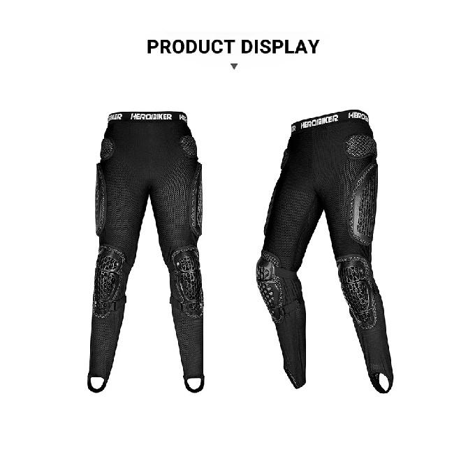 Motorcycle Pants Men's Off-Road Racing Moto Armor Pant Outdoor Riding Drop Resistant Motorbike Armor Pants Riding Protection