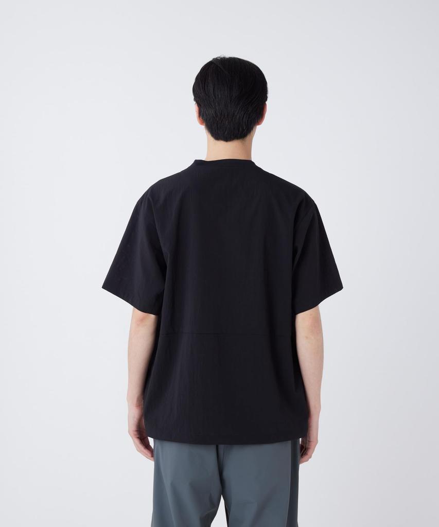 Snow Peak Breathable Quick Dry T-Shirt CS-26SU015, Men's/Women's, BLACK, L