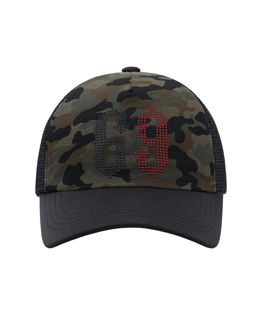 THEVINYLHOUSE Mesh Two Tone Ball Cap Black