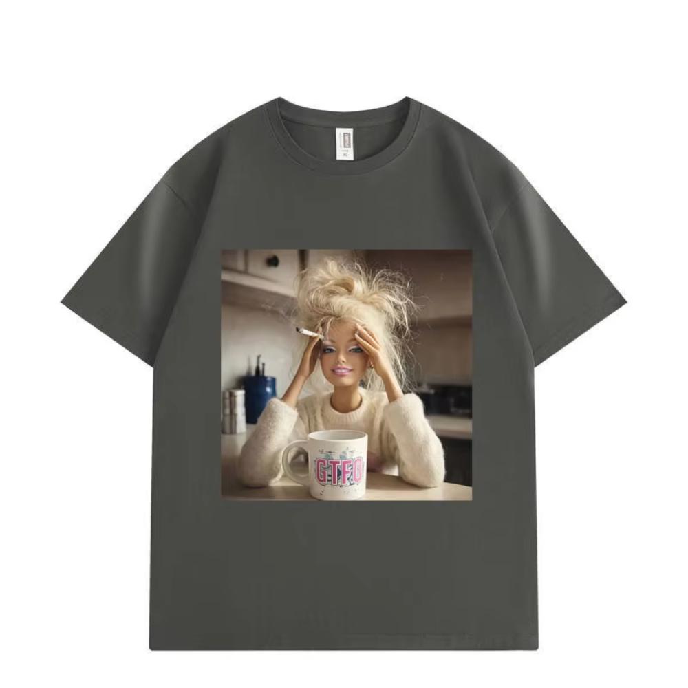 Funny Doll Face Meme Graphic T Shirts Men Women Clothing High Quality Fashion Tshirts Summer Casual Loose Short Sleeve Tshirts