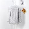 Autumn Winter V-neck Women's Faux Fur Jacket Warm Fashion Casual Short Top Oversize Coat Artificial Fur