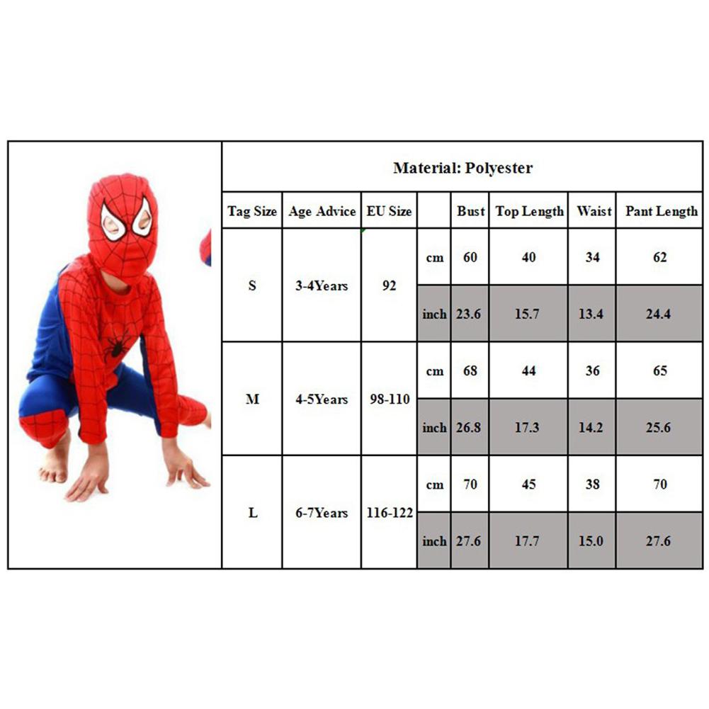 Kids Boys T-Shirt Pant Superhero Costume Halloween Cosplay Set