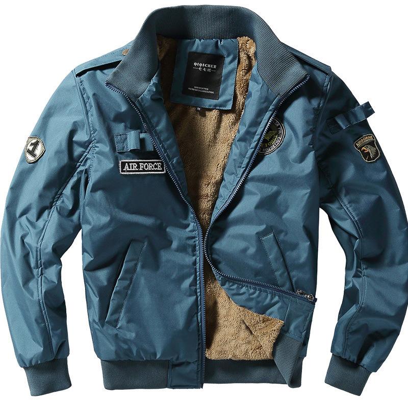 New Flight Suit Thin Spring and Autumn Men's Jacket Trendy Large Size