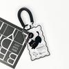 Kawaii Kat Transparant Acryl Luxe Fotokaarthouder Kpop Idol Kaartbeschermer Creatieve Tas Hanger Campus ID Opbergtassen