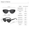 2PACK Latest Female Cat Eye Sunglasses Vintage High Sun Eyeglasses Male Sun Protection Stylish Eyewear Luxury Brand Designer Uv400