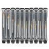 10pcs M1.3 X 0.3 HSS Screw Tap Drill Bit Coating Machine Metric Thread Plating Ti Hand Tool