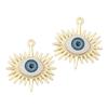5pcs/lot Alloy Eyes Charms Lucky Heart Sun Eye Pendants For Jewelry Making DIY Earrings Charms Bracelet Necklace Accessories