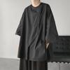 Summer And Autumn New Trendy Short-sleeved Shirts Retro Fashion Hip-hop Short-sleeved Shirts Loose Casual Solid Color Shirts