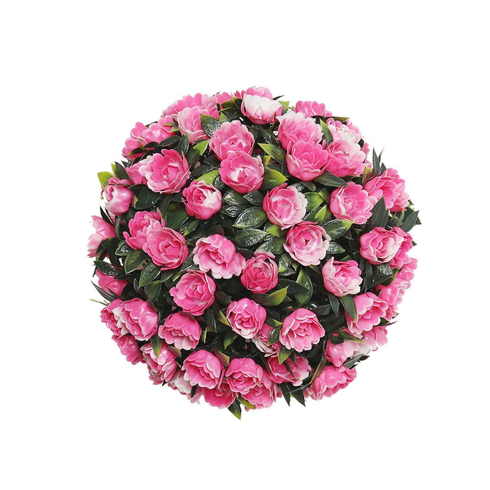 Artificial Flower Balls Grass Ball Green Plant Fake Grass Landscaping Tree Shed Roof Home Garden Wedding Ceiling Hanging Decor
