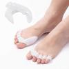 Teenscheiders Voor Overlappende Tenen, Gel Siliconen Teenstrekker Corrector, Teen Spreiders Spacers Voor Hallux Valgus Bunion Tailors Bunion En Kromme Tenen