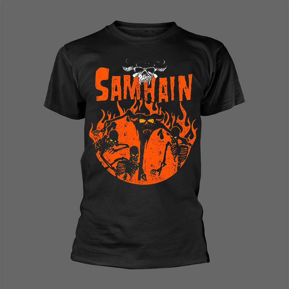 Samhain Band T Shirt Black All Size S M L 234XL Cotton Unisex T-Shirt