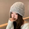 Solid Color Knitted Hat Children's Autumn and Winter New Cold and Warm Cold Hat Versatile Thickened Ear Protector Wool Hat
