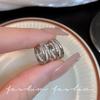 2024 New S925 Sterling Silver Micro-inlaid Ear Cuffs for Women: Unique Temperament Stud Earrings & Accessories
