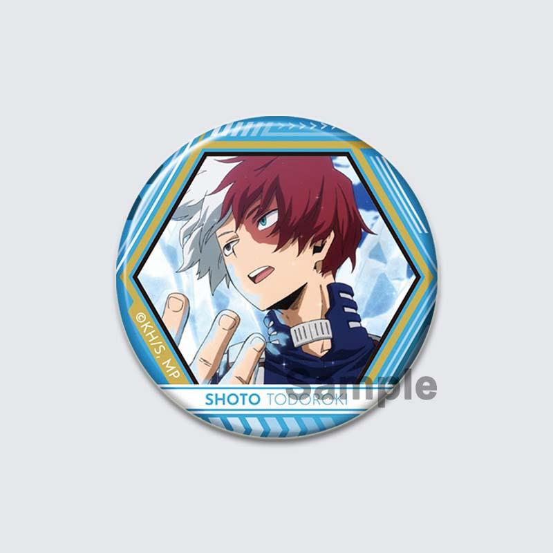 32/44/58mm Anime My Hero Academia Badge Midoriya Izuku/Bakugou Katsuki/Todoroki Shoto Cartoon Brooch Pins Backpack Clothes Accessorie Gift