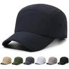 Summer Men's Quick-Drying Breathable Solid Color Baseball Cap Outdoor Sunscreen Cap