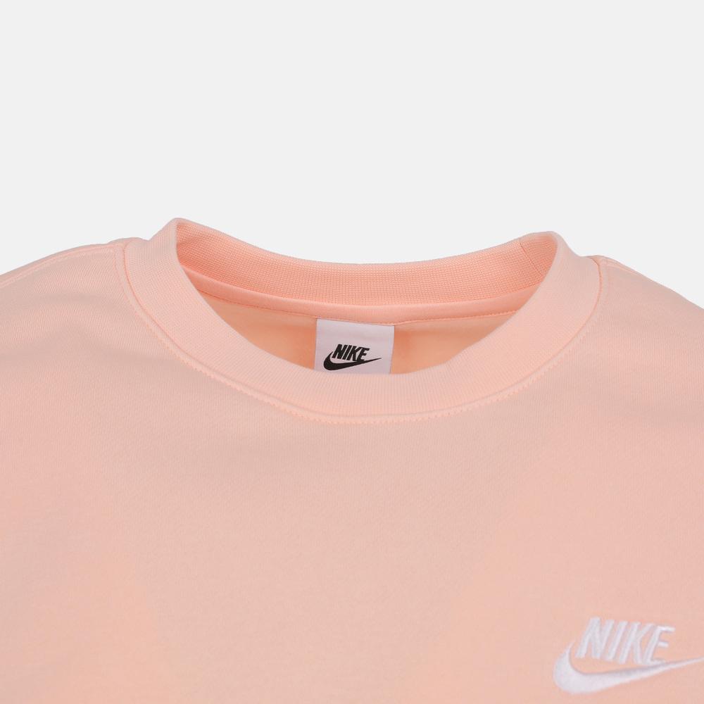 Nike Club AS M NSW CRW BB Solid Color Simple Pullover Crew Neck Long Sleeve Sweatshirt Men Sweatshirt BV2663-664