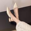 Dámské Kožené Špičaté Slingback Nazouvací Ploché Sandály Měkké Pohodlné Ležérní Dámské Letní Denní Obuv Boty
