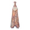 European, American Summer New French Fashion Temperament Irregular Printing Neck Suspender Dress