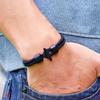 Nouveau Bracelet Corde Homme Hiphop Outdoor Camping Aventure Braclet Pulsera Roja Tissu Accessoires Main Bijoux Viking Punk Joias