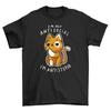 Anti Domme Kat T-shirt Heren Dames T-shirts Top - Omdat Katten SLIM zijn! Grappig ontwerp, 100% katoen, Uni