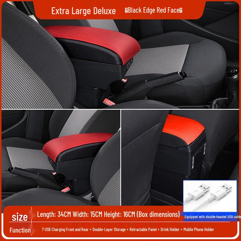 Honda Fit 2014-20 Third Gen Sporty Interior GK5 Central Armrest Box