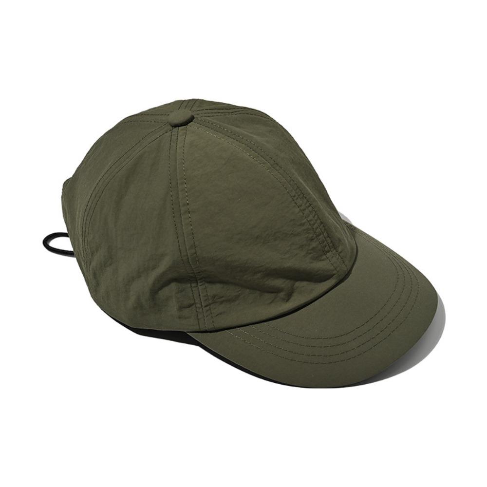 Waterproof Baseball Cap Japanese Style Drawstring Design Sunshade Cap Quick-drying Light Thin Snapback Hats Trucker Cap