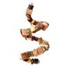 Small Animal Chew Toy for Bird Parrots Chewing Toy Corncob Woven Toy for Chewing Teeth Grinding Supplies