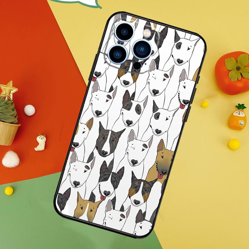 Bullterrier Bull Terrier Dog Phone Case For IPhone 18 17 Pro Max 16 14 13 12 11 15 Pro Max Plus 12 13 Mini 16e 17 Air Cover