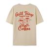 2025 Women's 90s Retro Coffee Inspired T-shirt Hippie Fun Caffeine Lover Cute Retro Pattern for Men and Women
