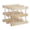 Wine Rack  Standing Wine Rack Wood Stackable Modular Wine Rack Wine Holder  Standing For Kitchen Bar Countertop 6 Bottle