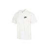 Earth Letter Print Vintage American Crew Neck Short Sleeve T-Shirt Men Tops White FB9812-133