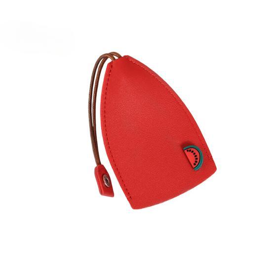 Practical Fine Stitching Faux Leather Key Wallet Cartoon Housekeeper Keychain Pouch Household Products CLE