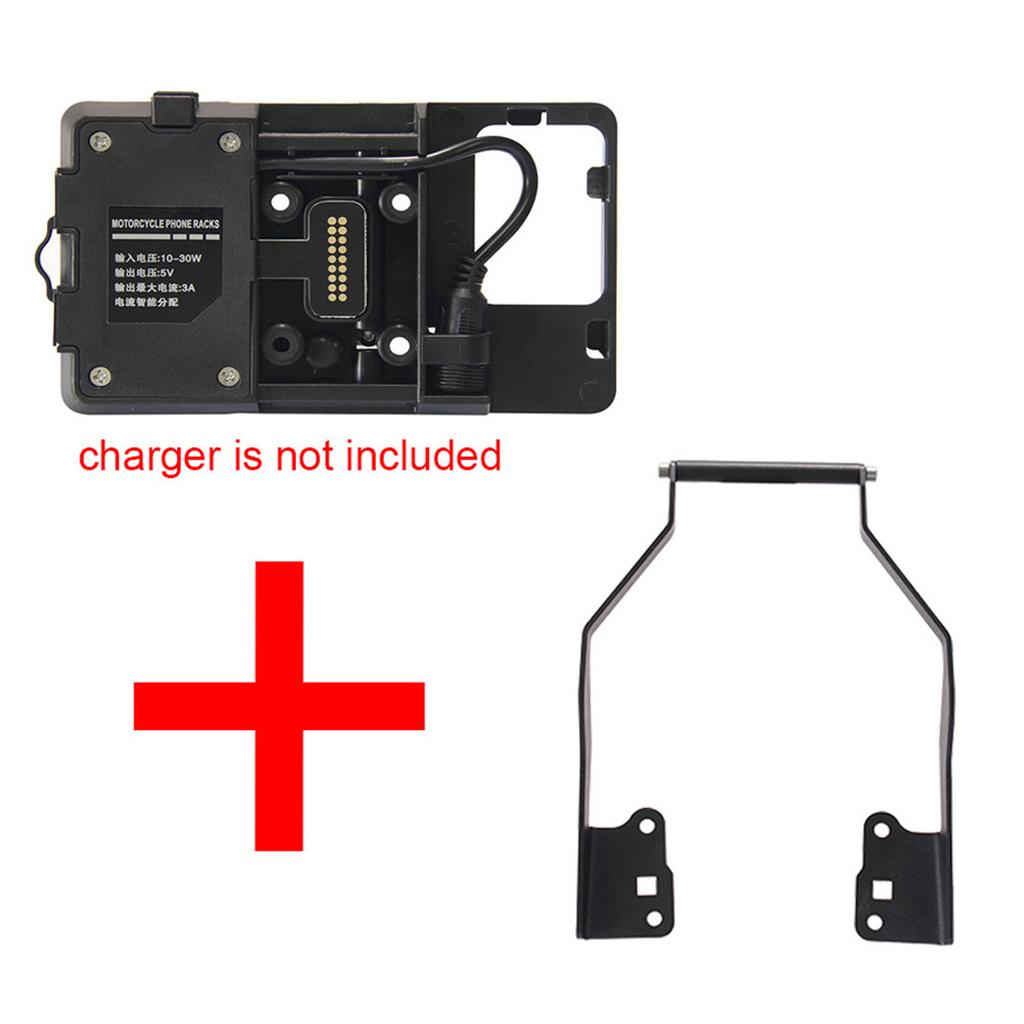 Support de Navigation GPS pour Moto Support sur Barre Avant Support de Téléphone Portable GPS Support de Charge Remplacement pour F750GS F850GS