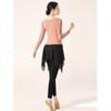 Lightweight Dance Half Skirt Sheer Mesh Latin Dance Skirt Practice Wear  Dance Class