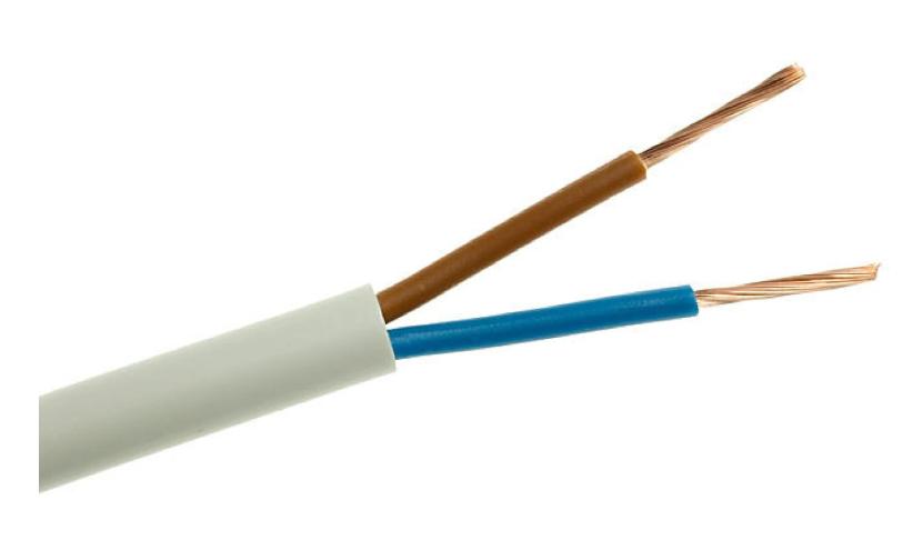 Residential Cable H03Vv-F (Ohms) 2X0.75 300/300V