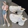 Women's 2025 Mesh Dad Shoes - Trendy Thick-Soled, Breathable, and Casual Sports Footwear