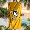 Pittsburgh Penguins Fashion Beach Towel Portable Soft Quick Dry Towel For Swimming Camping Holiday Use