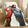 Terence Hill und Bud Spencer Schauspieler Werfen 240g Flanelldecke, geeignet für Sofas, Betten, Büros, Exquisite Geschenkdecken