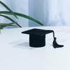 20 Stücke Filz Mini Graduation Bachelor Hut mit Quasten Feiern Graduation Weinflasche Topper Graduation Party Supplies