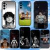 Coque de téléphone Baki Anime H-Hanma Pour Samsung S25,S24,S21,S22,S23,S30,Ultra,S20,Plus,Fe,Lite,5G Housse Noire