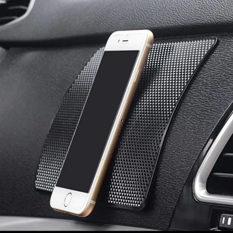 Heat-Resistant 1pcs Car Dashboard Non-Slip Mat Sticky Pad for Phone & Fashion Glasses Holder Fit for Cars/Trucks/SUV Easy Clean Car Interior Organizer