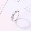 Men's Adjustable Lightning Hip-Hop Ring - Trendy Gift for Couples