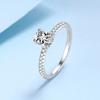 Silver S925 Moissanite D Color 2CT Oval High End Rings Wedding Engagement Band Super Shiny Diamond Jewelry For Women Ring