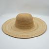 Korean Version Of Casual Striped Vacation Beach Big Brim Straw Hat Women Summer Seaside Travel Shading Sun Protection Elegant Top Hat Tide