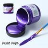 100ml Dual Chrome Color Shift Acrylic Paint Metallic Body Cosmetic Holographic Pigment Powder for Car Motorcycle Helmets DIY