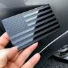2pcs Metal Aluminum Alloy Black USA American Flag Car Tuning Motorcycle Accessories Fairing Emblem Car Flag Badge Sticker Parts