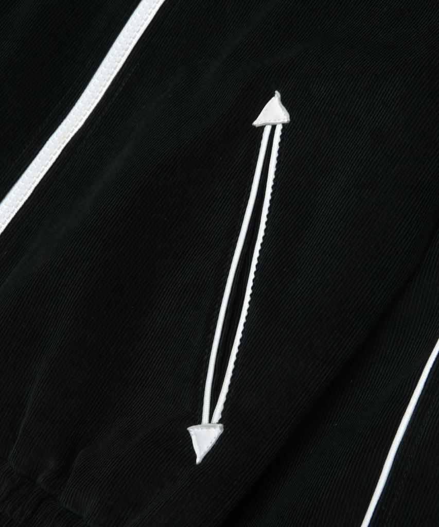 Rollingstudios Piped Blouson Jacket Corduroy Black