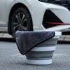 10L Collapsible Silicone Bucket-Portable,Space-Saving& Durable Design | Easy to Clean &Store | Perfect for Car Washing