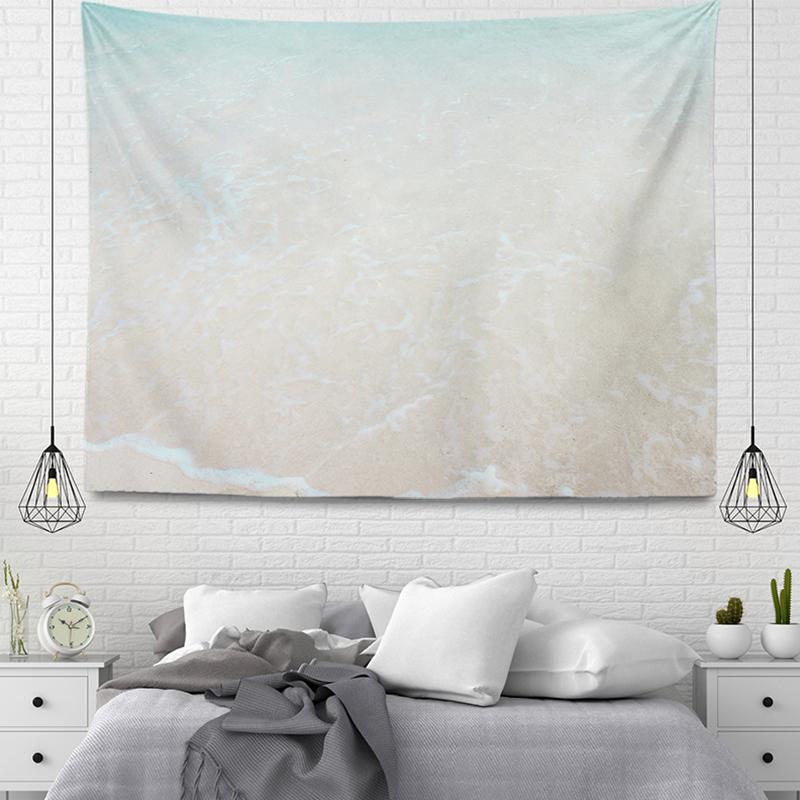 Zeegezicht Wandtapijt Minimalistische Kunst Wandtapijt Esthetische Kameraccessoires Wandkleed Stof Muur Huis Woonkamer Decor